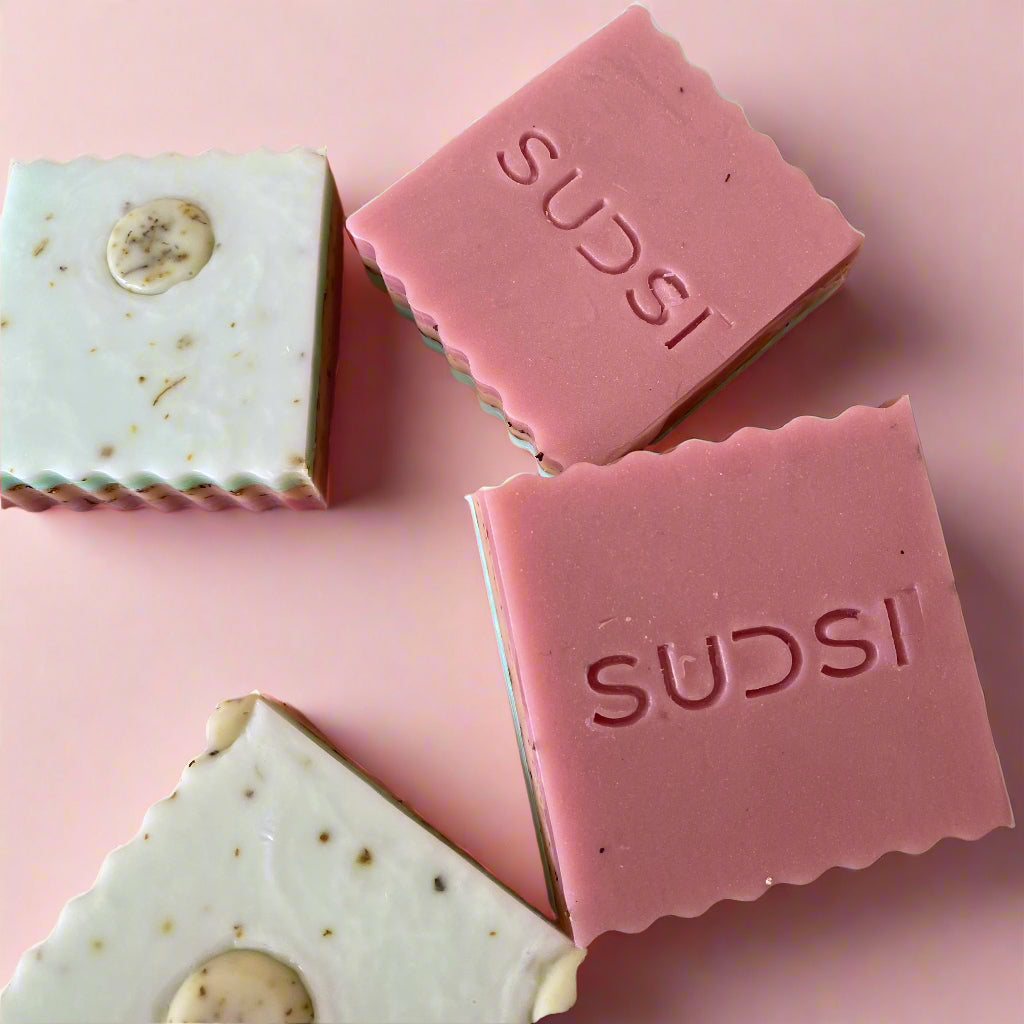 Natural Crinkle Slab Soaps