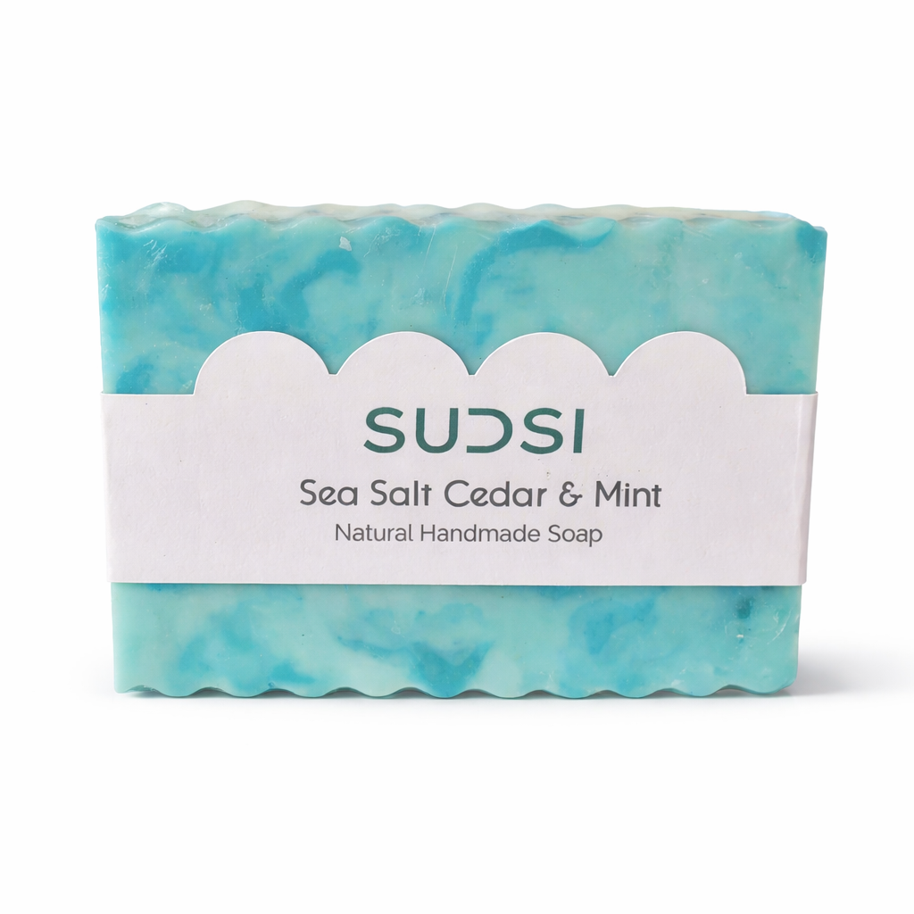 Sea Salt, Cedar & Mint Soap
