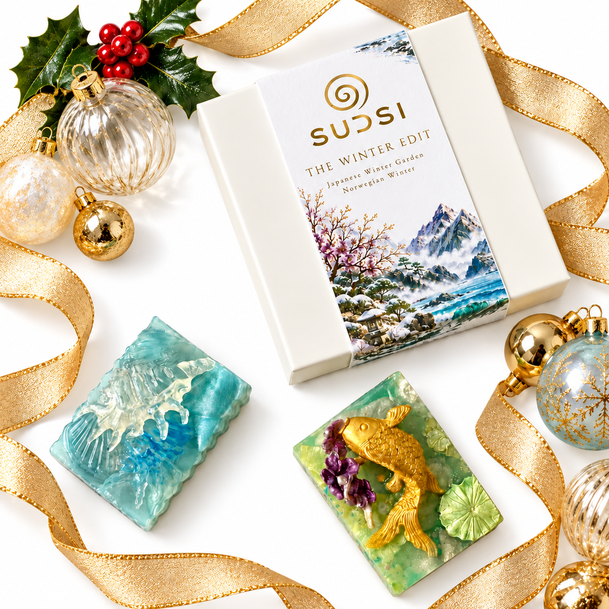 The Winter Edit - Luxury Sculptural Soap Gift Box