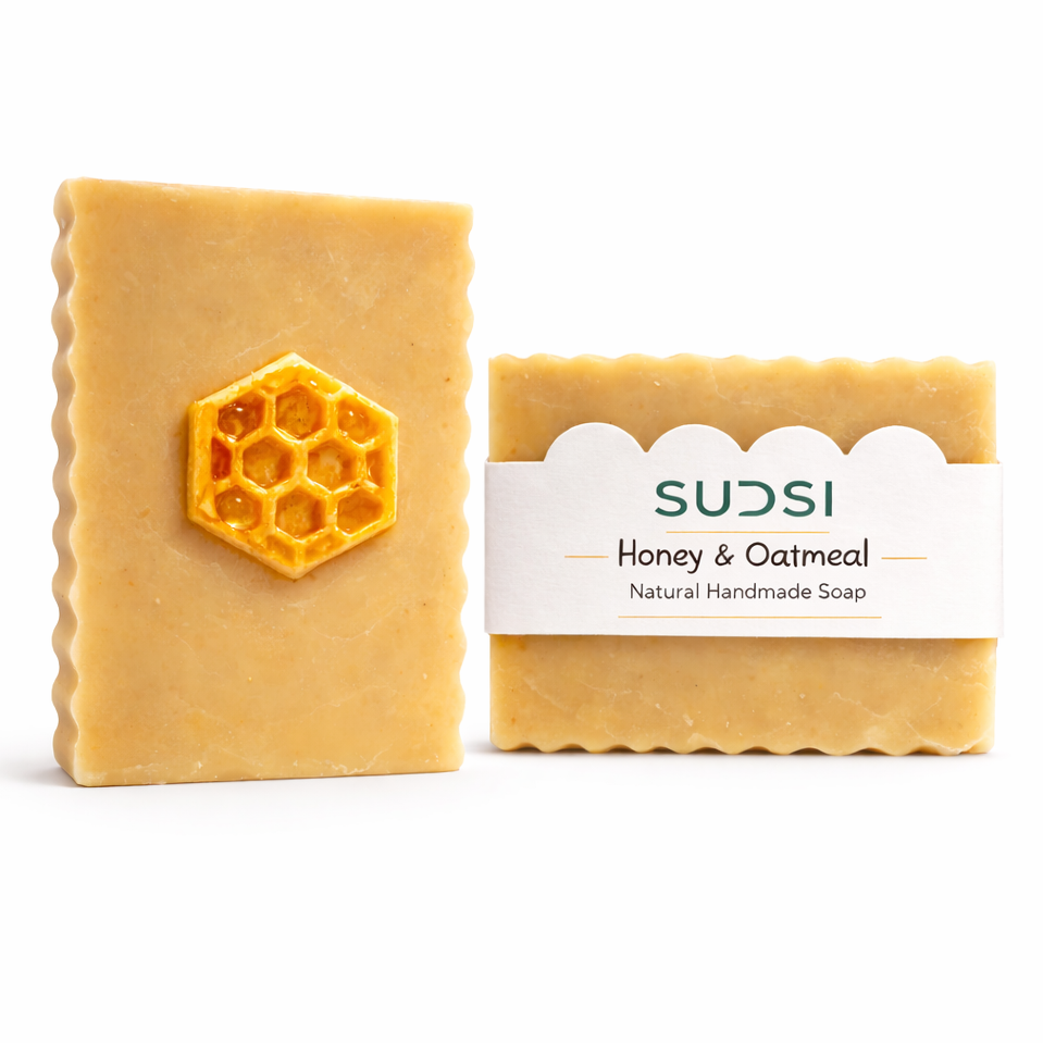 Honey & Oatmeal Goats Milk Soap