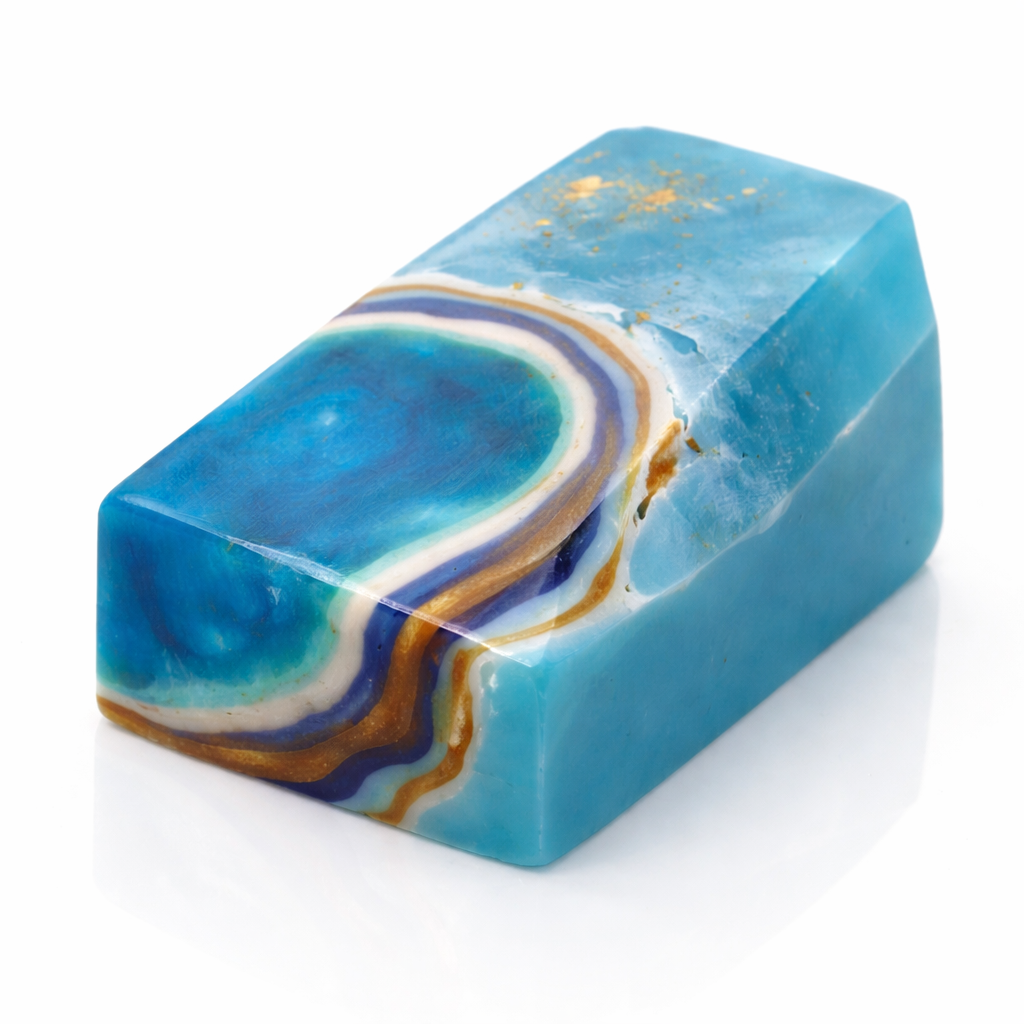 Blue Lagoon Crystal Soap