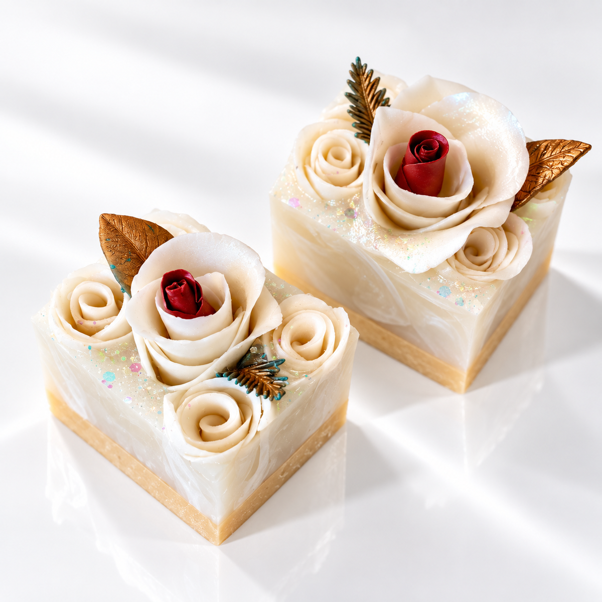 Christmas Rose Limited Edition Sculptural Soap