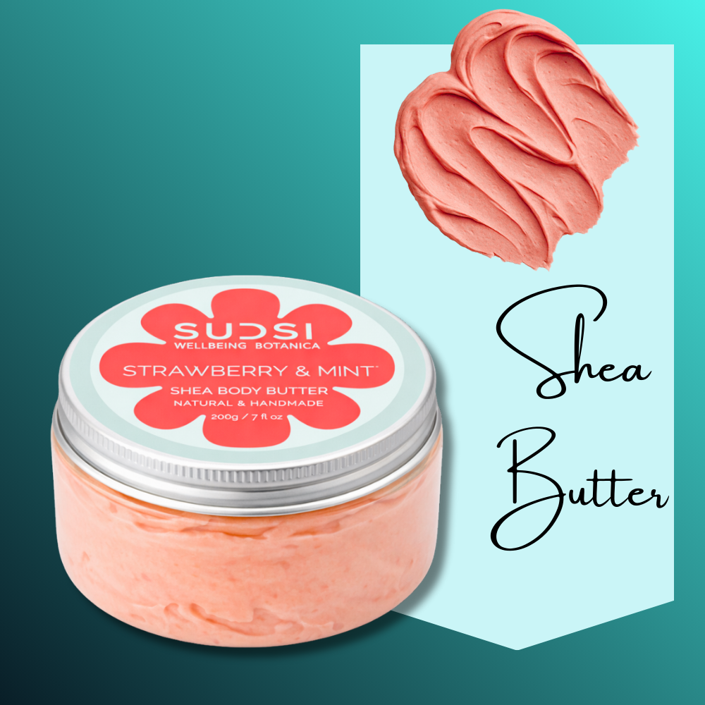 Shea Body Butter - Strawberry & Mint
