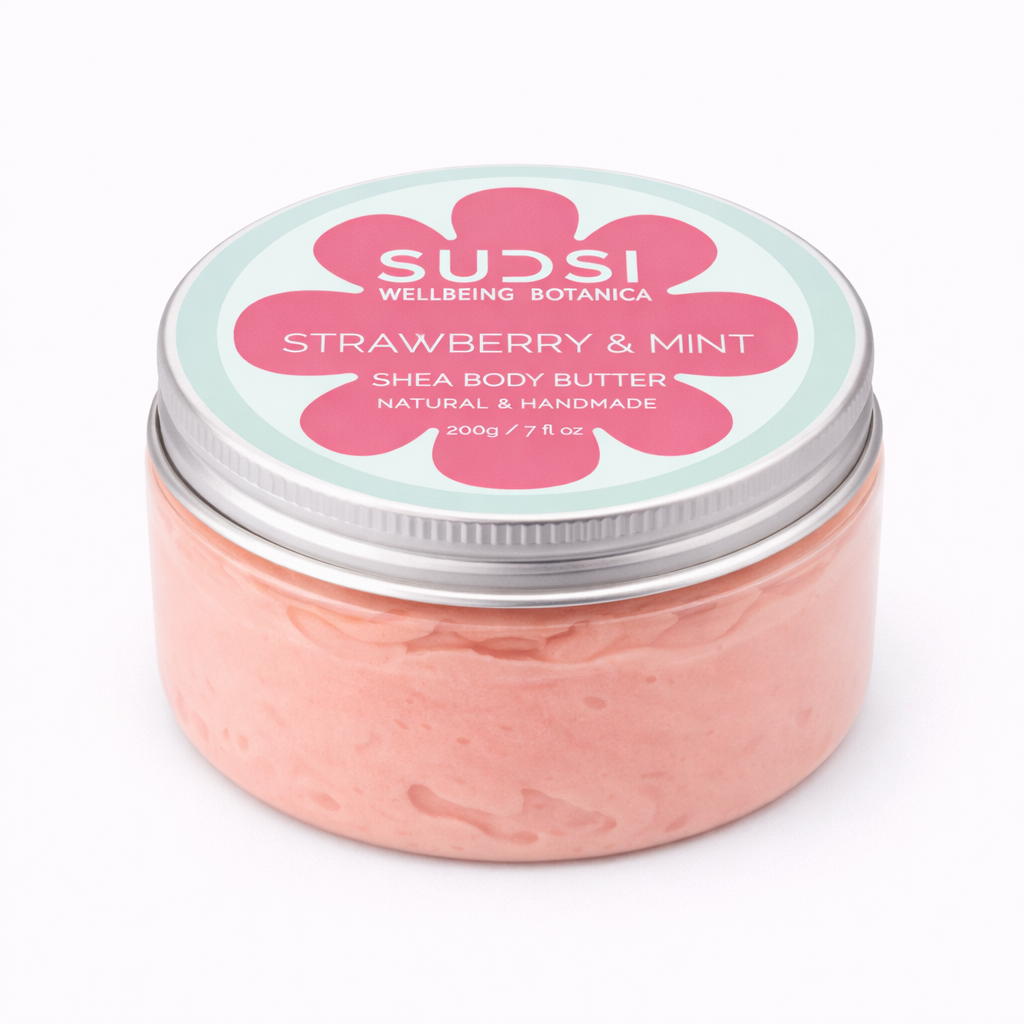 Shea Body Butter - Strawberry & Mint