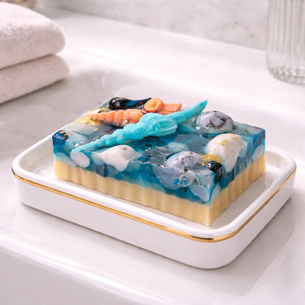 Atlantic Ocean Sculptural soap