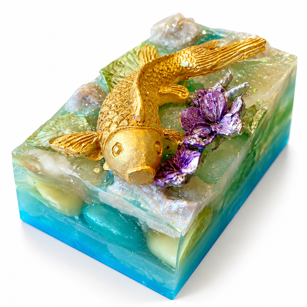 Japanese Winter Garden Sculptural Soap