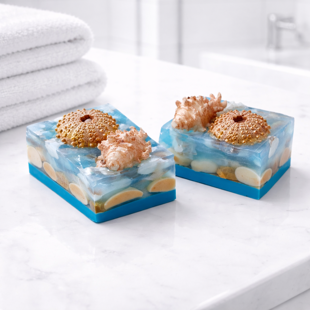 Coral Drift Sculptural Soap