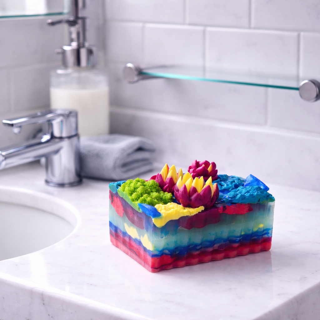 Coral Garden Sculptural Soap