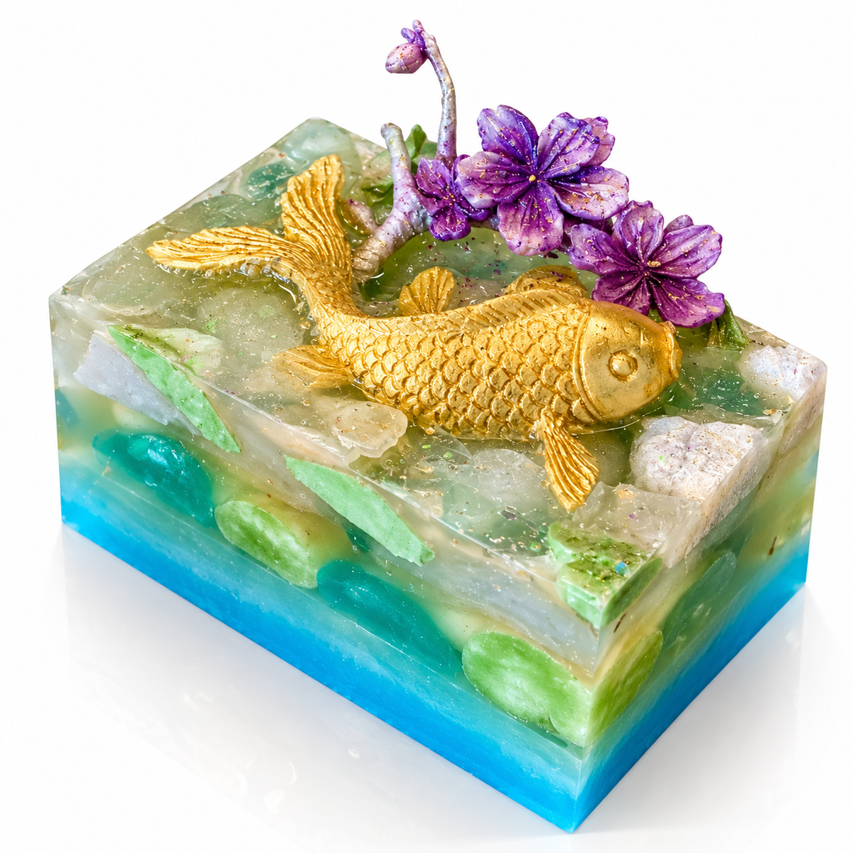 Japanese Winter Garden Sculptural Soap