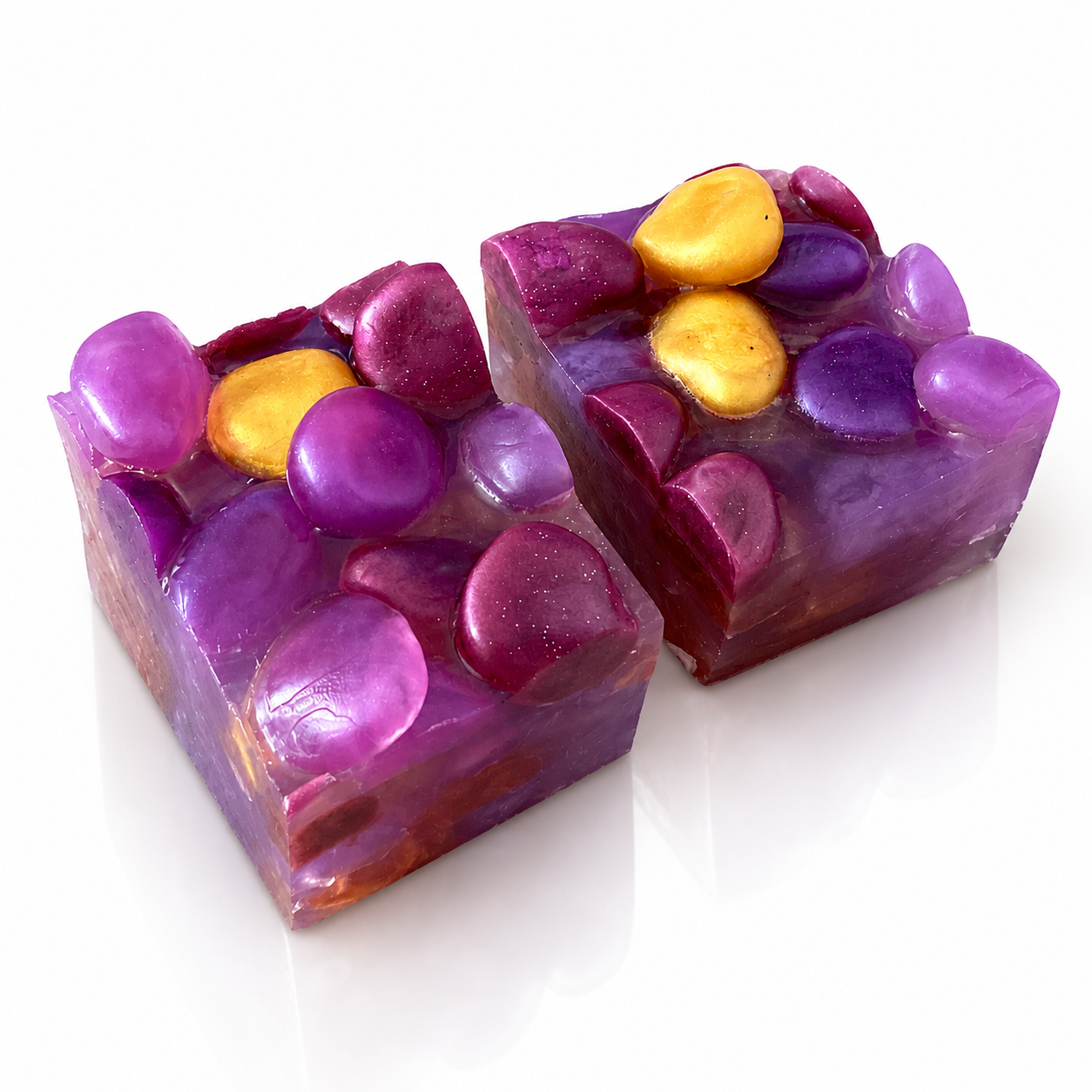 Amethyst Aura Sculptural Soap