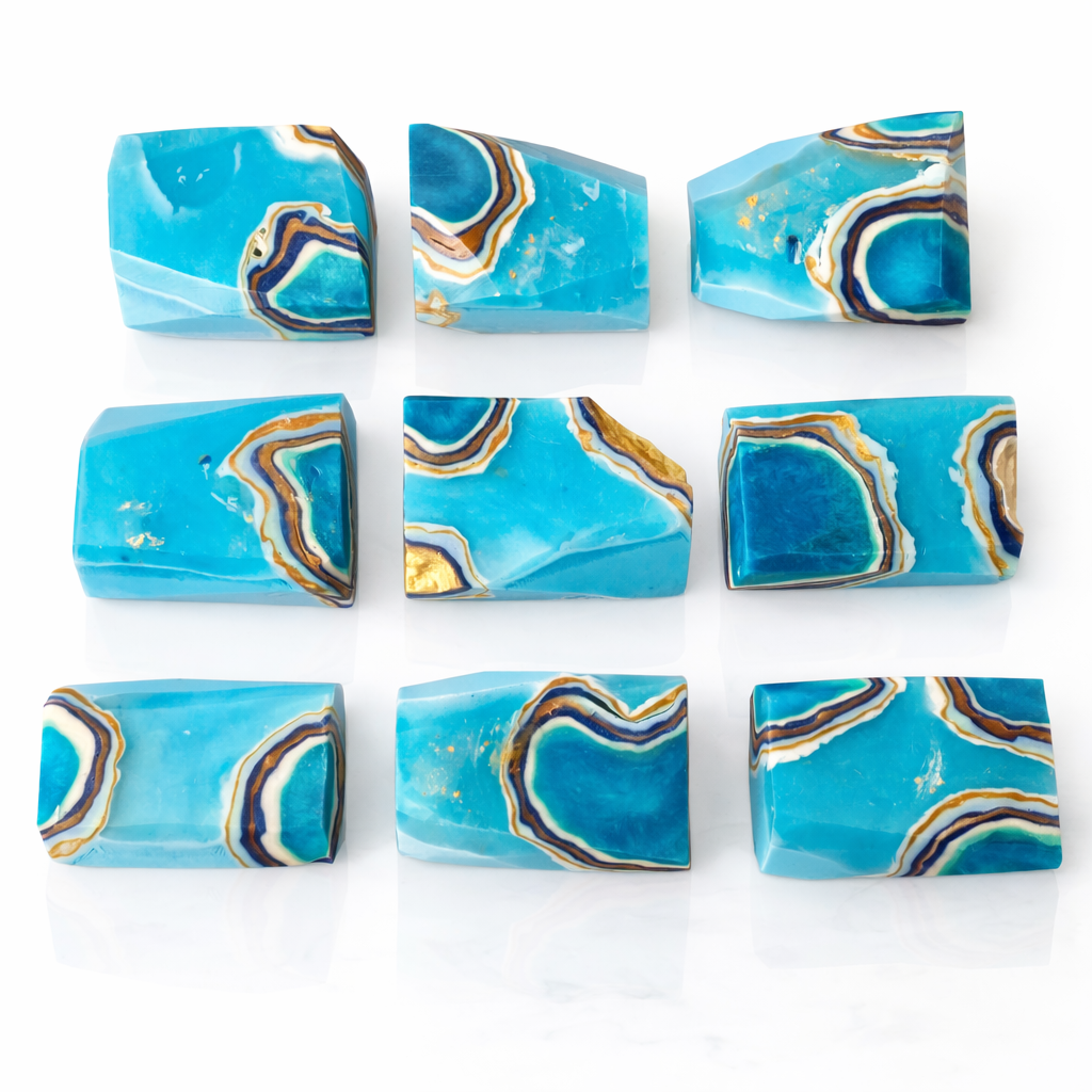 Blue Lagoon Crystal Soap