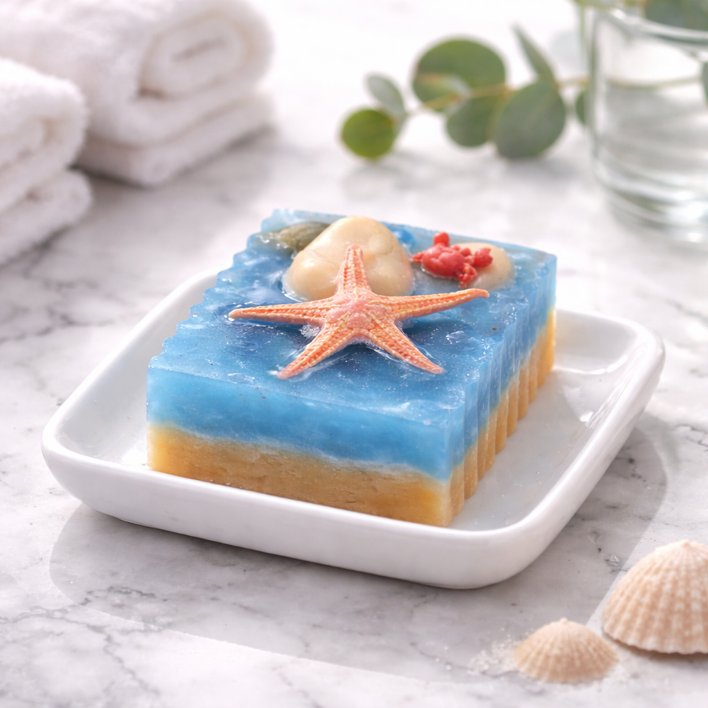 Caribbean Breeze Sculptural Soap