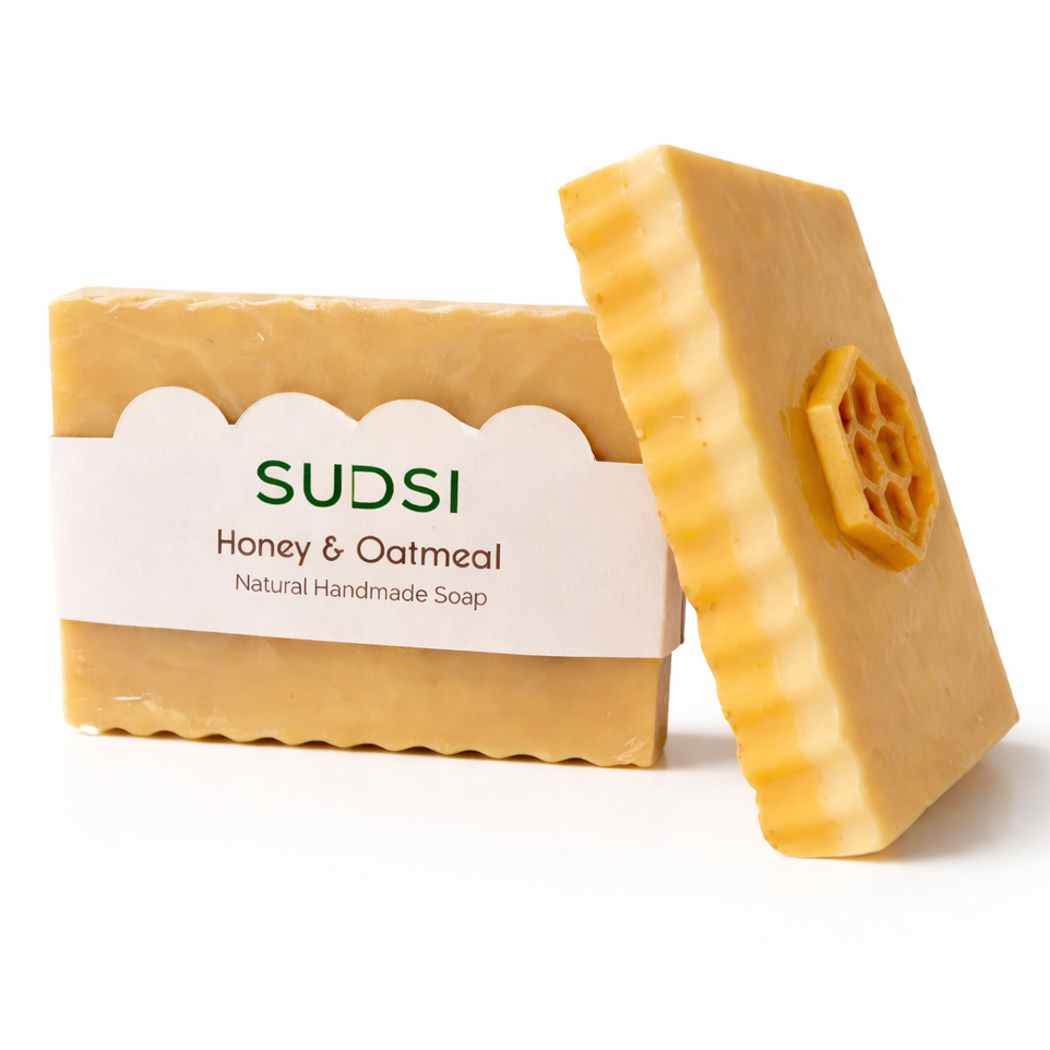 Honey & Oatmeal Goats Milk Soap