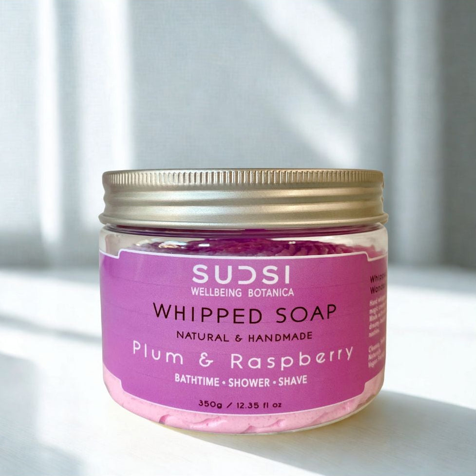 Plum & Raspberry Whipped Soap