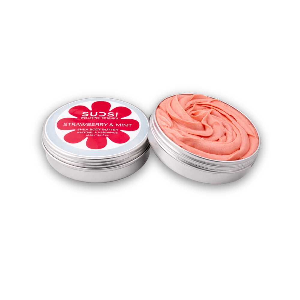 Shea Body Butter - Strawberry & Mint
