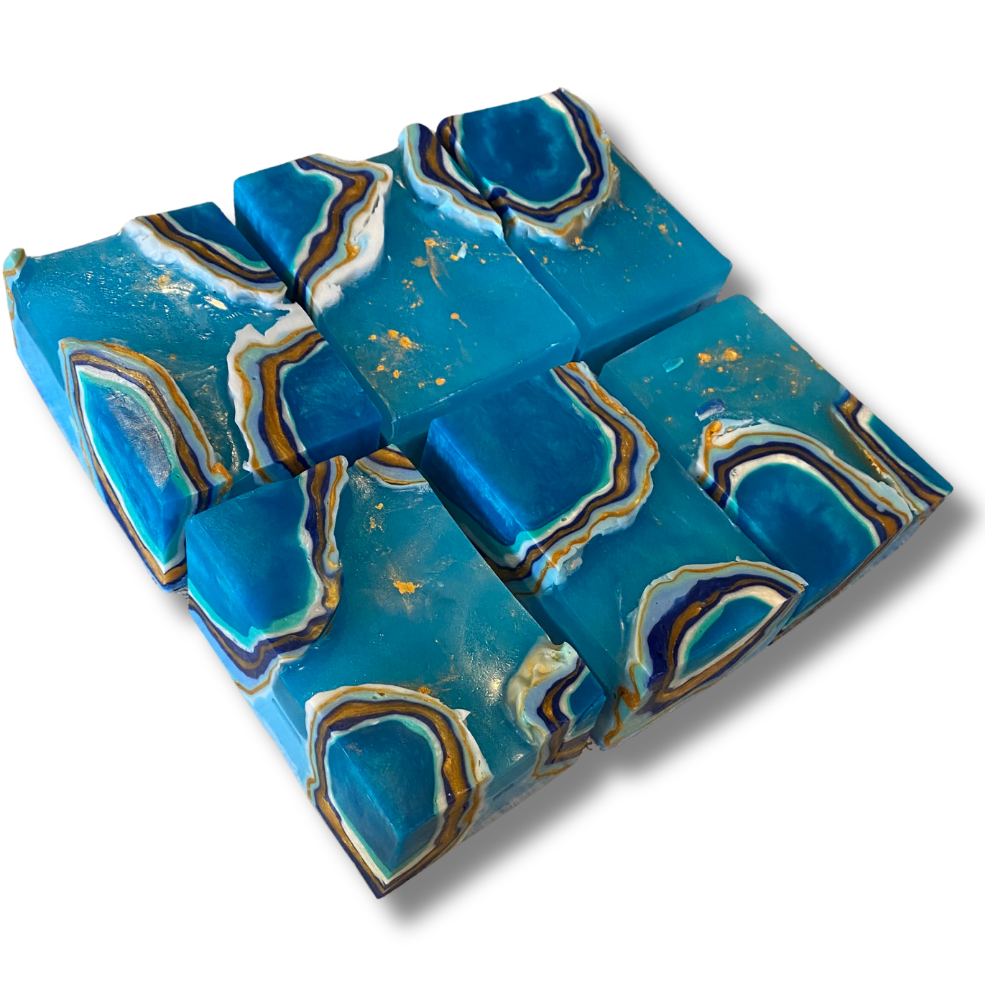 Blue Lagoon Crystal Soap