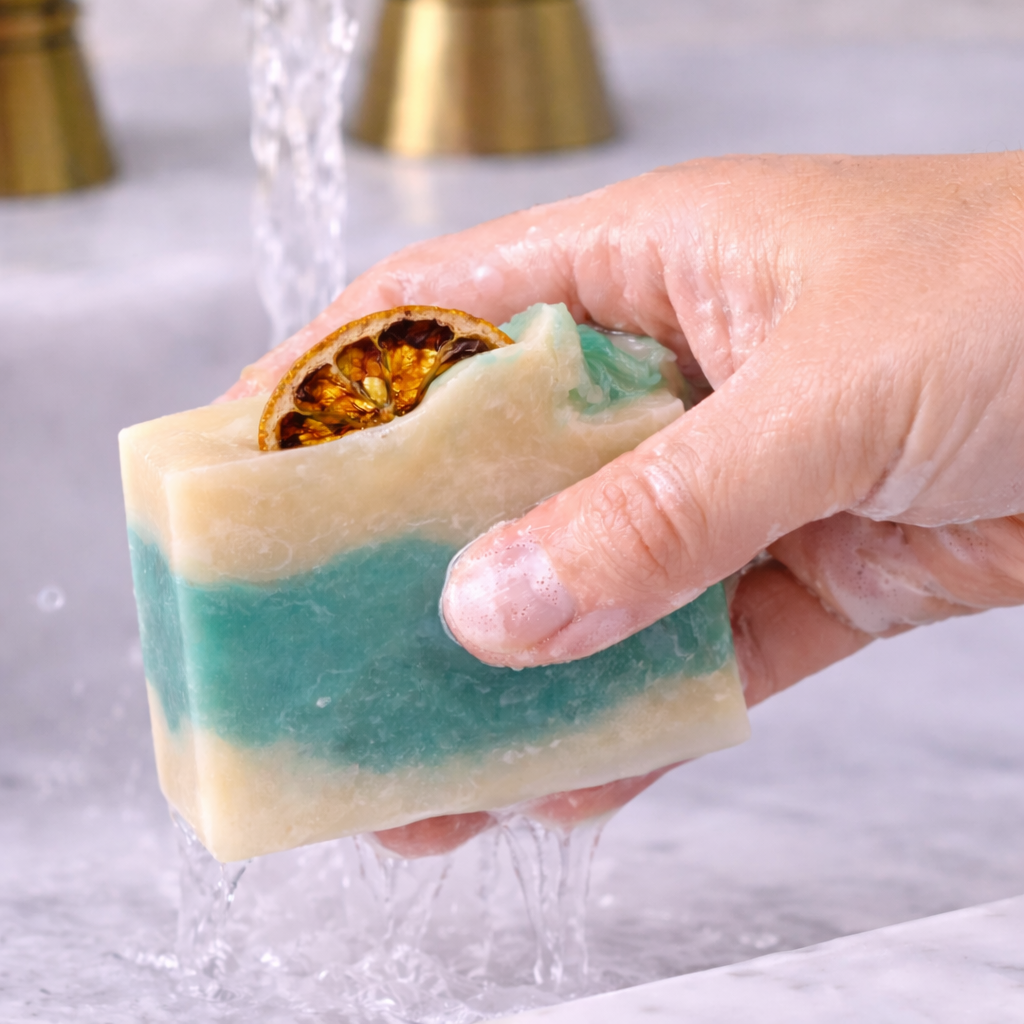 Coconut and Lime Cold Pressed Soap