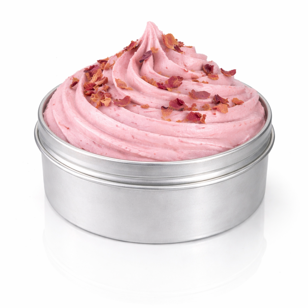 Rose Geranium Whipped Soap