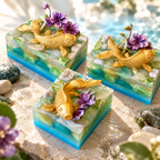 Japanese Winter Garden Sculptural Soap