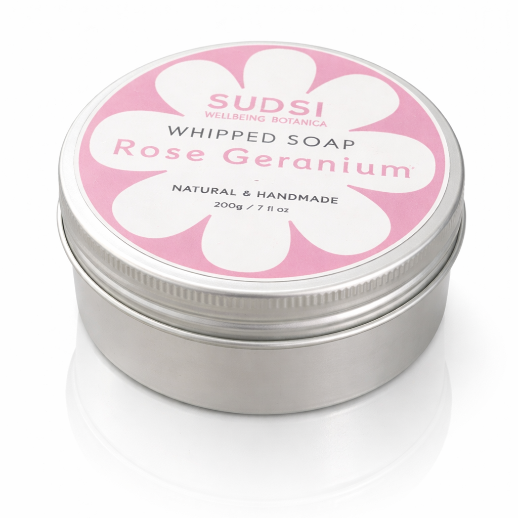 Rose Geranium Whipped Soap
