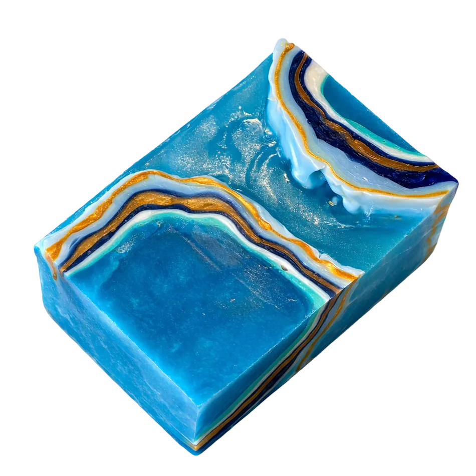 Blue Lagoon Crystal Soap