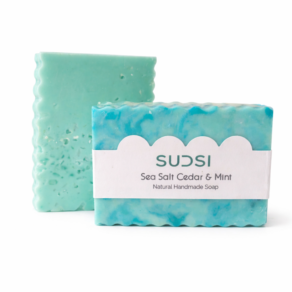Sea Salt, Cedar & Mint Soap