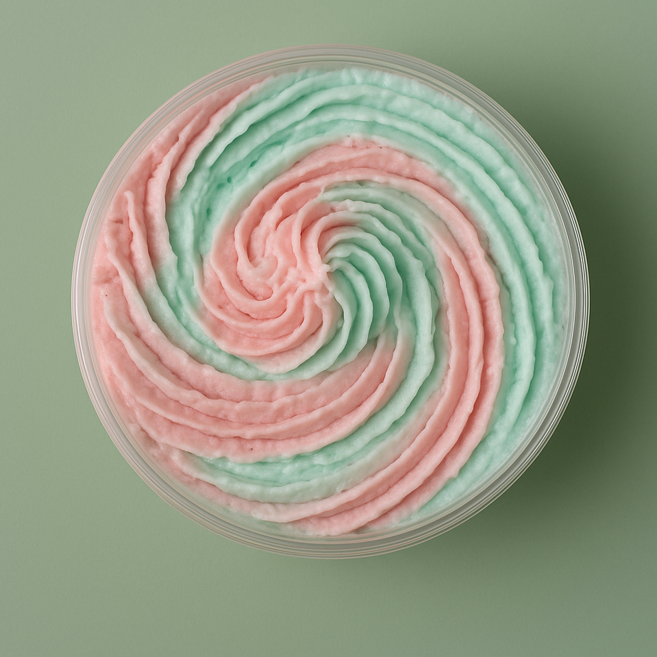 Mint & Rose Whipped Soap