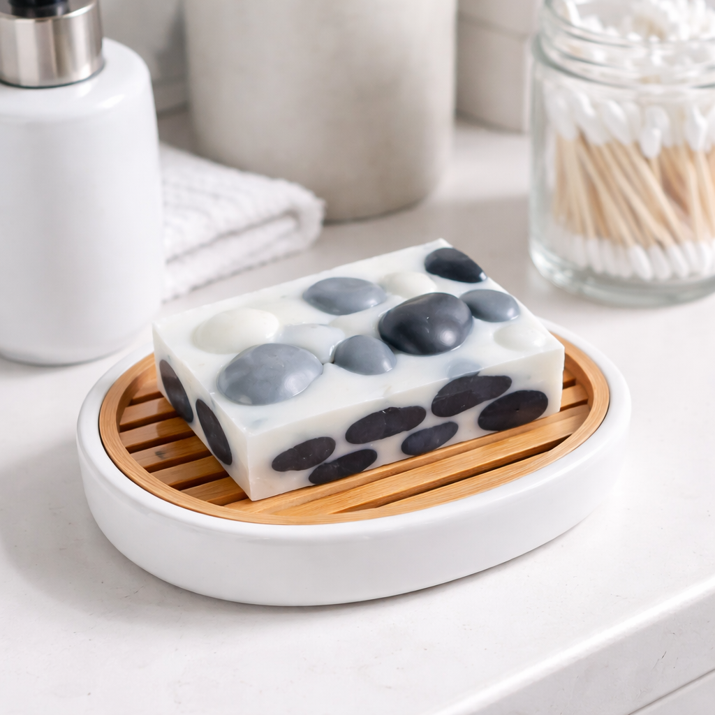 Pebble Bay Charcoal Milk Soap