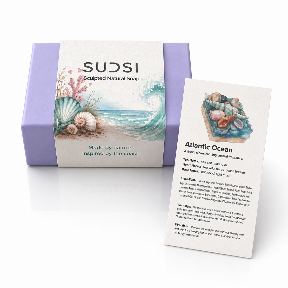 Atlantic Ocean Sculptural Soap