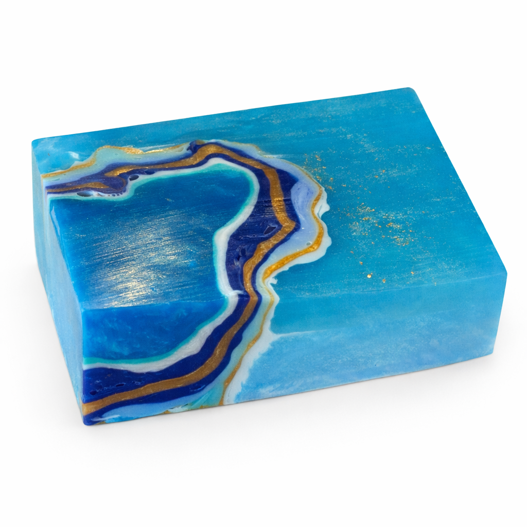 Blue Lagoon Crystal Soap