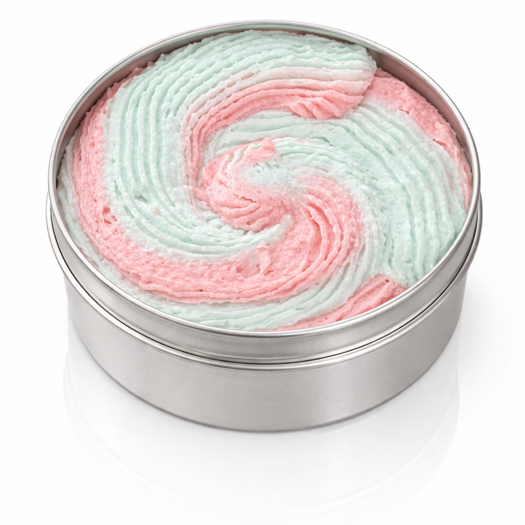 Mint & Rose Whipped Soap
