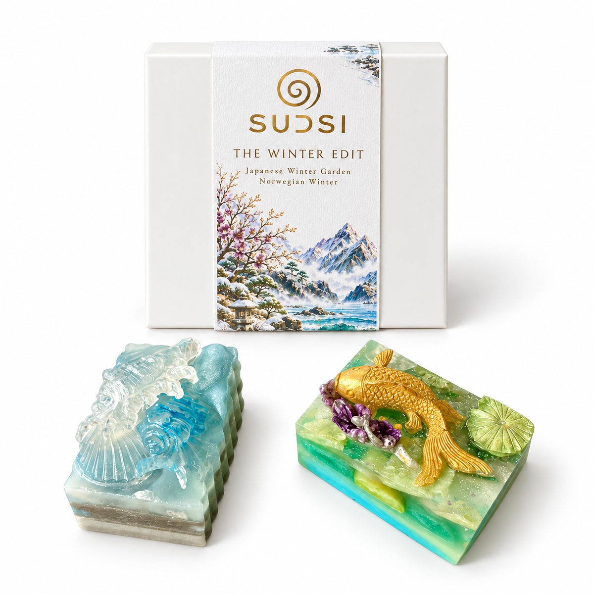 The Winter Edit - Luxury Sculptural Soap Gift Box