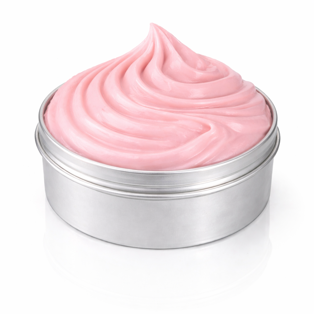 Strawberry & Rhubarb Whipped Soap