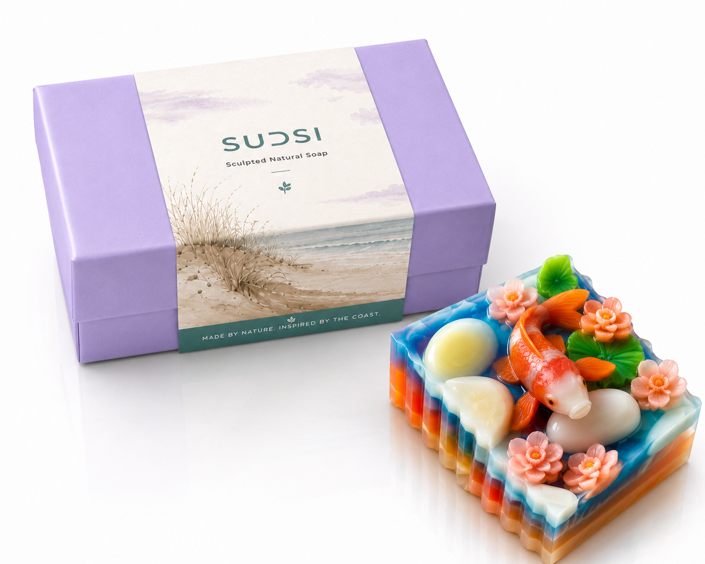 Hanami Koi Sculptural Soap