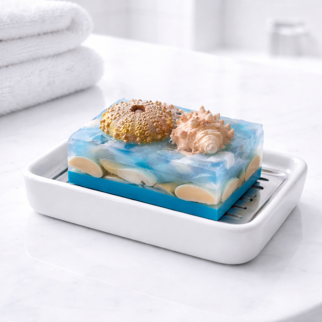 Coral Drift Sculptural Soap