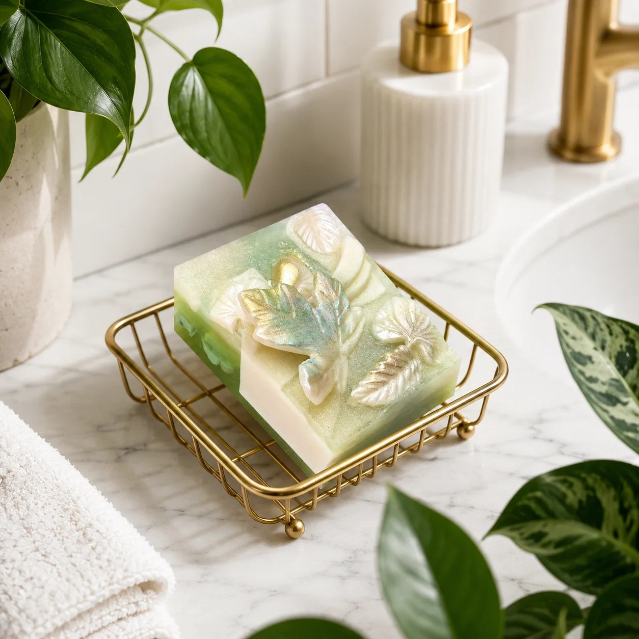 Giardino Verde Sculptural Soap