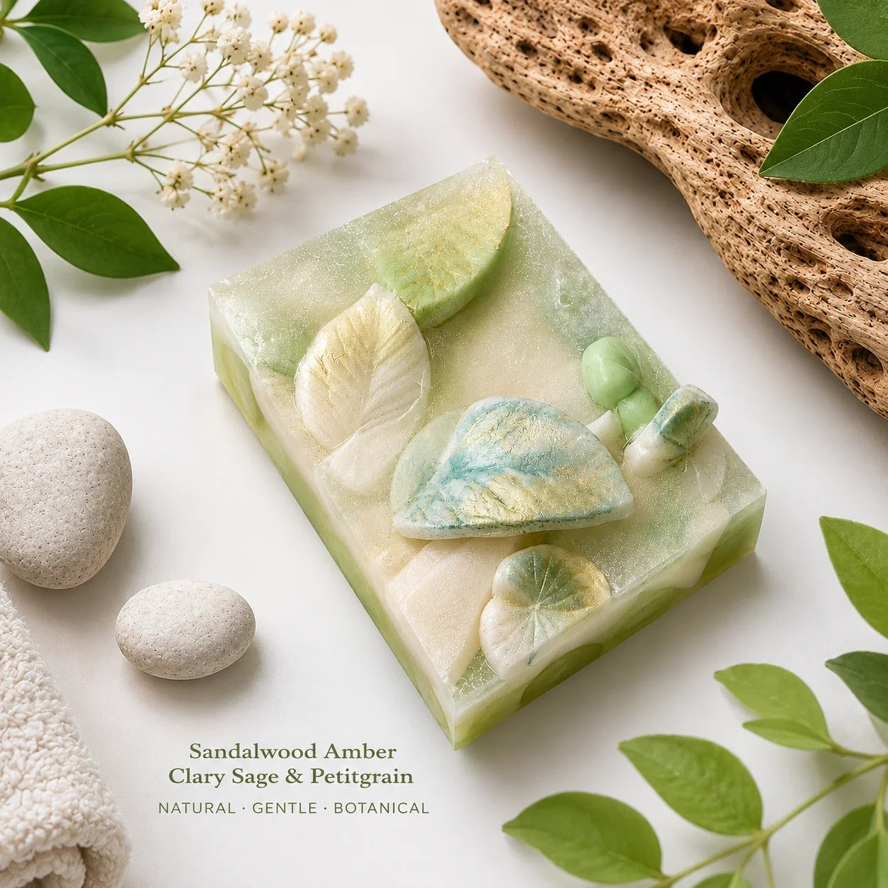 Giardino Verde Sculptural Soap