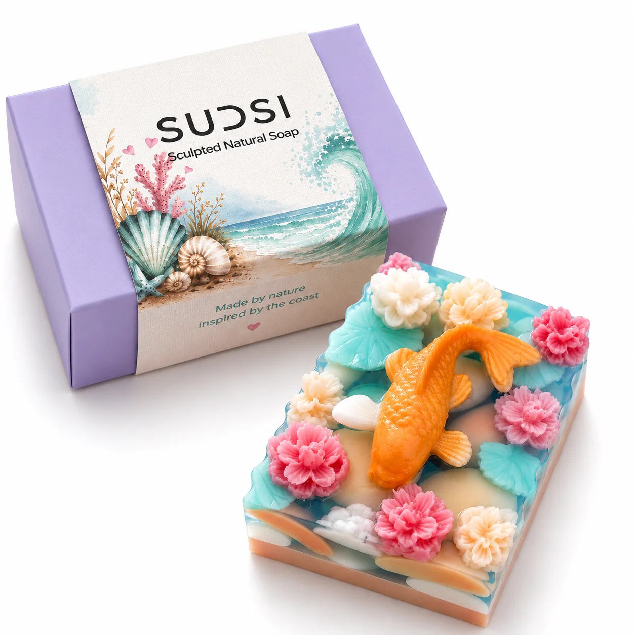 Hanami Koi Sculptural Soap