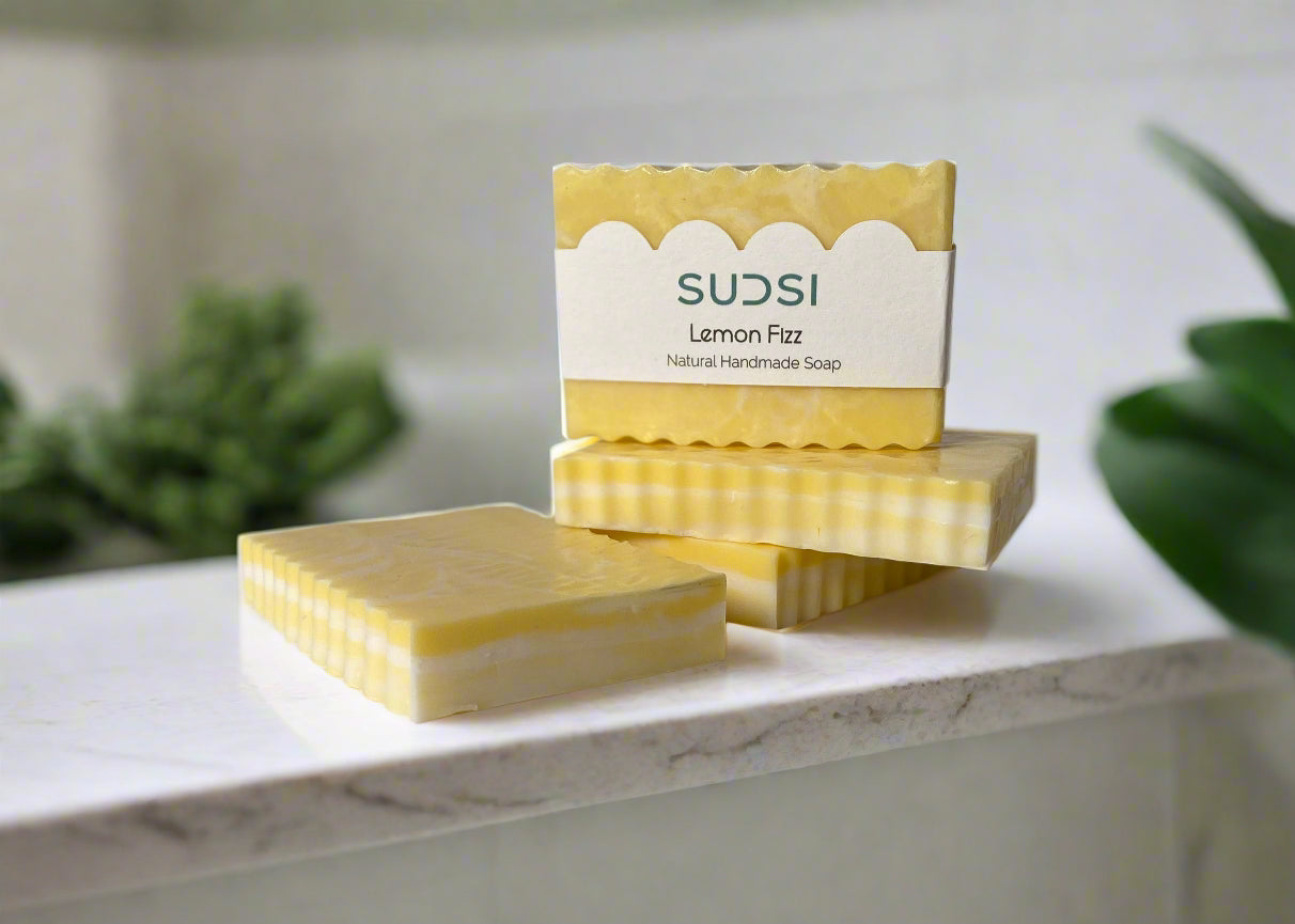 Fizzy Lemon Soap