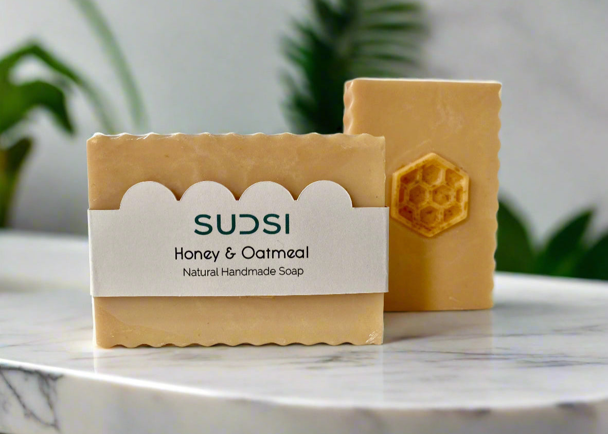 Honey & Oatmeal Goats Milk Soap