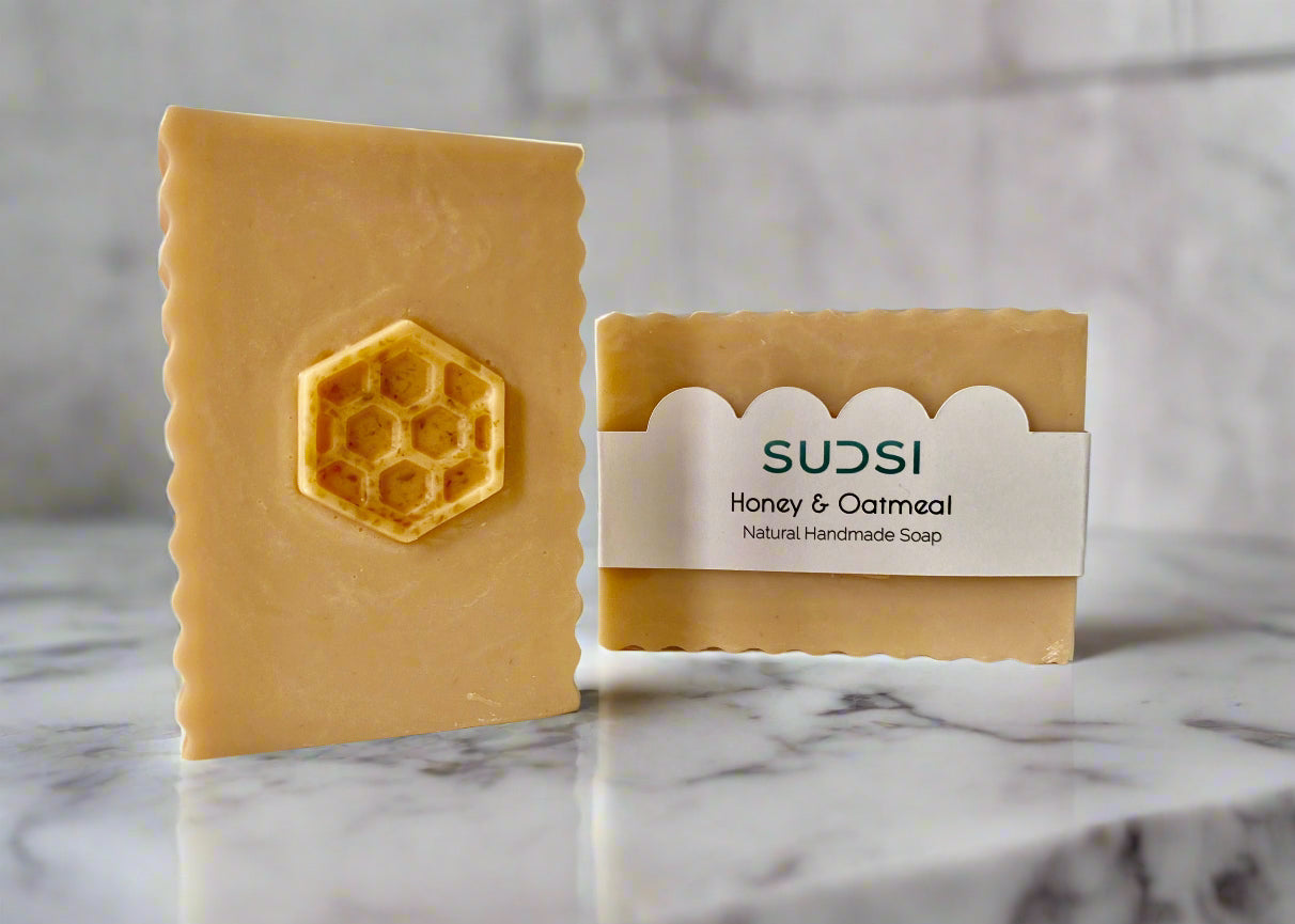 Honey & Oatmeal Goats Milk Soap