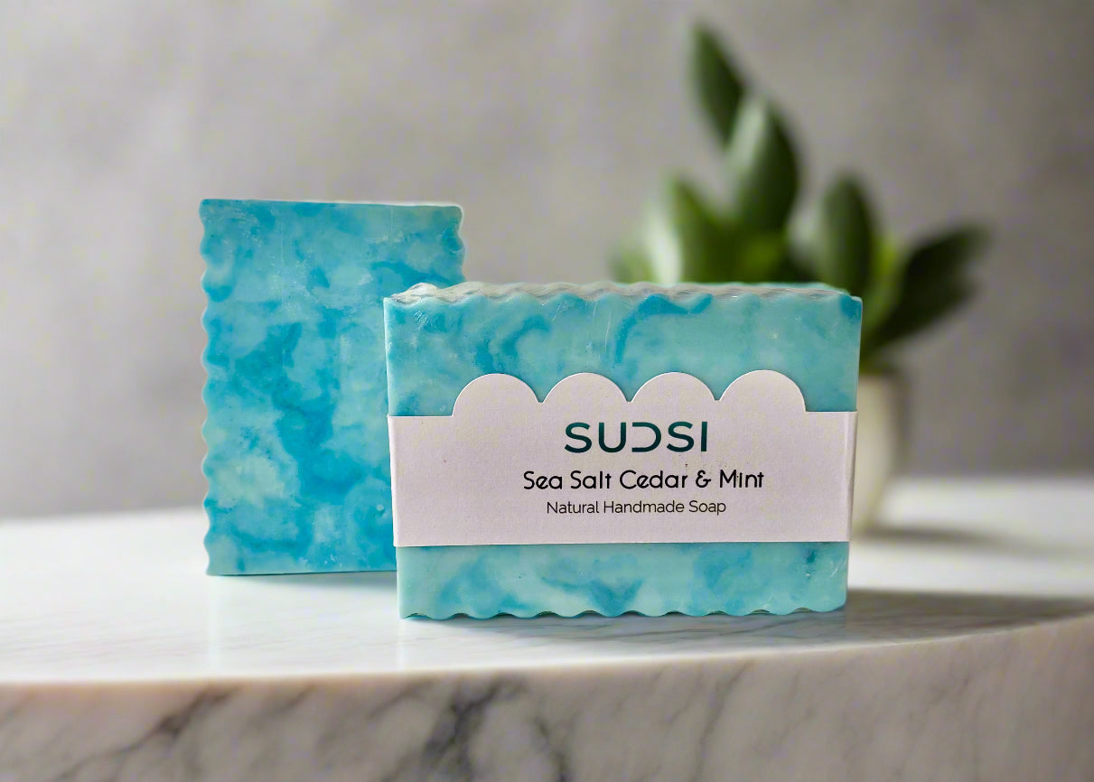 Sea Salt, Cedar & Mint Soap