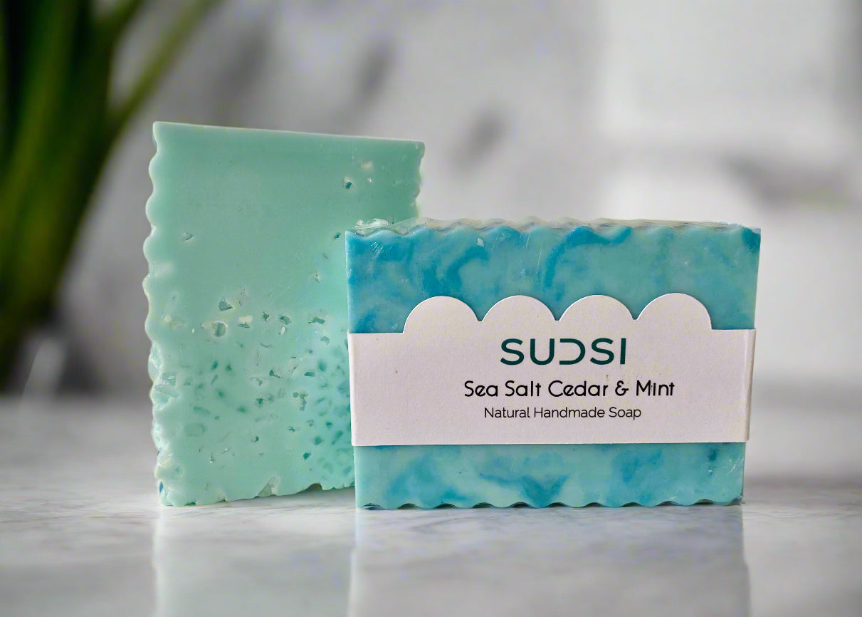 Sea Salt, Cedar & Mint Soap