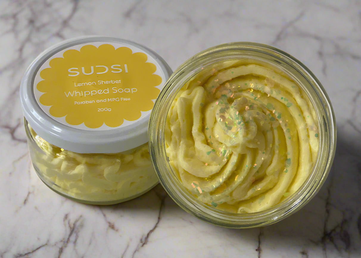 Lemon Sherbet Whipped Soap