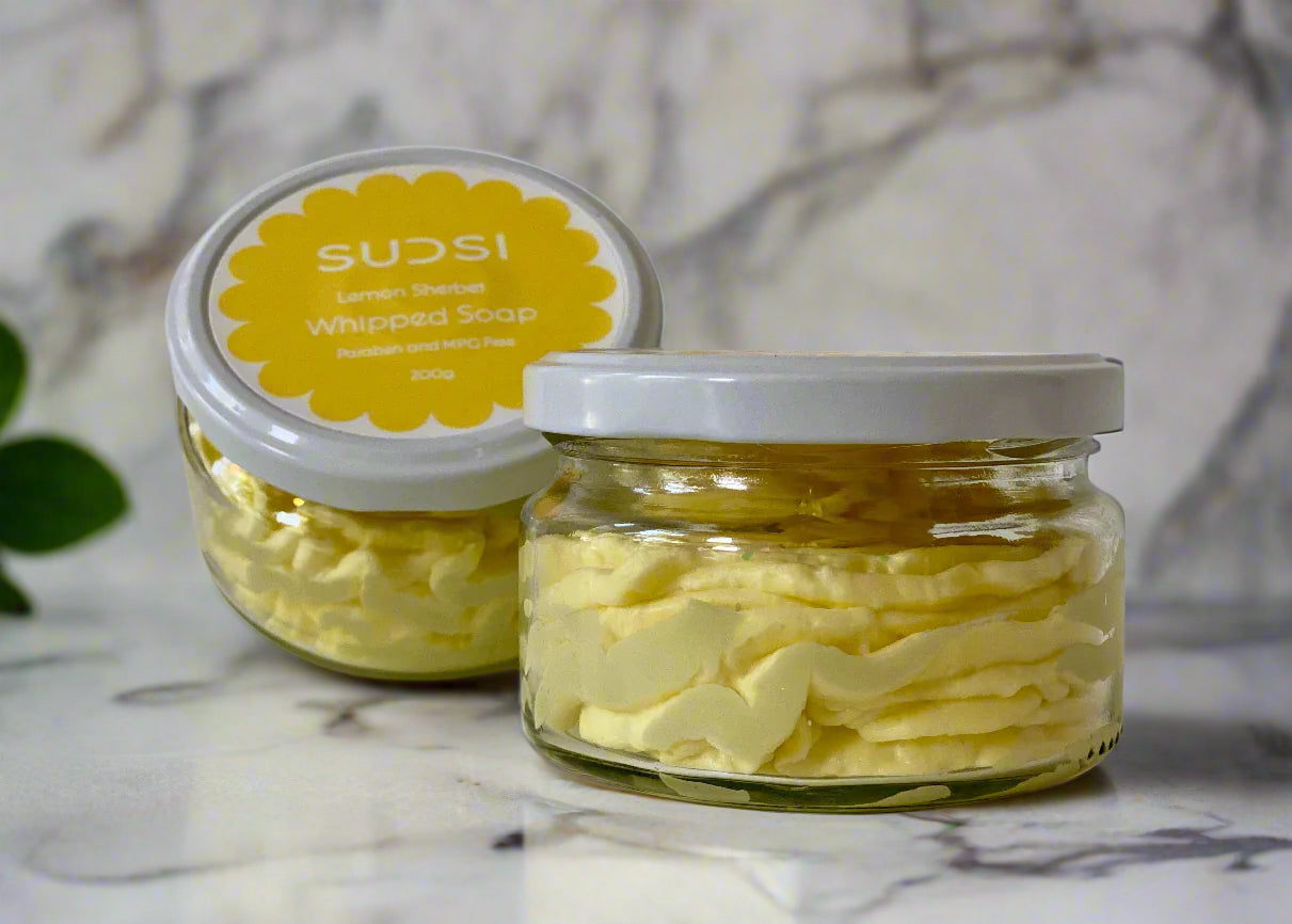 Lemon Sherbet Whipped Soap