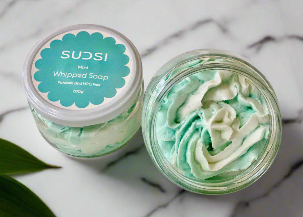 Peppermint Whipped Soap