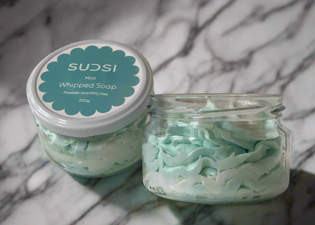 Peppermint Whipped Soap