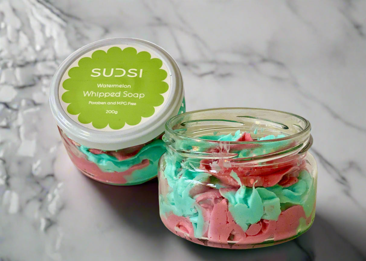 Watermelon Whipped Soap