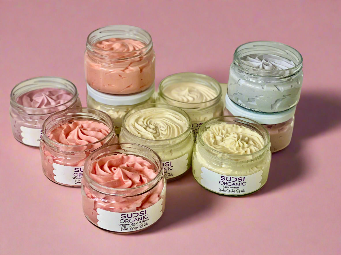 Organic Shea Body Butter - Jasmine & Honeysuckle