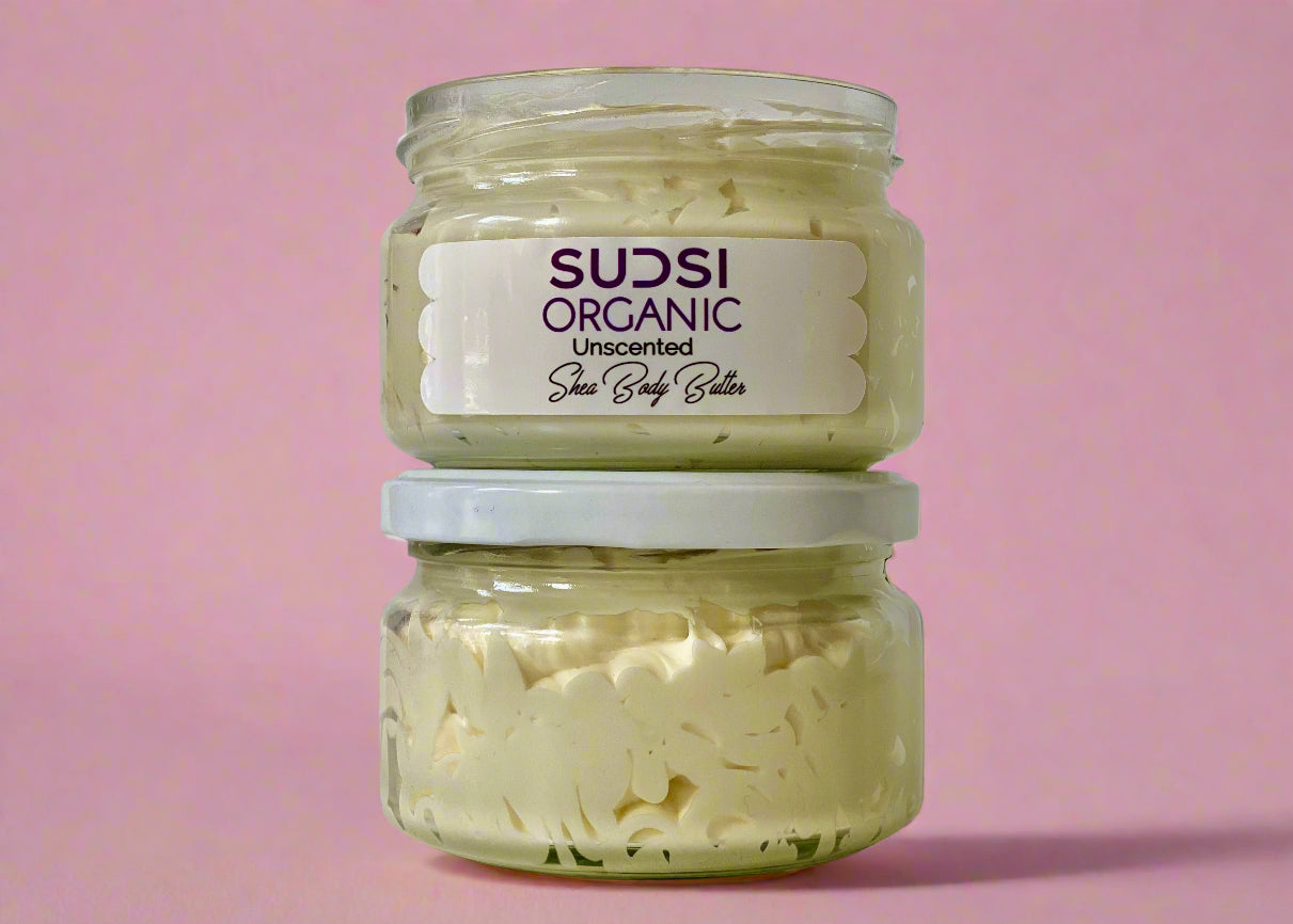 Organic Shea Body Butter - Unscented Pure & Gentle